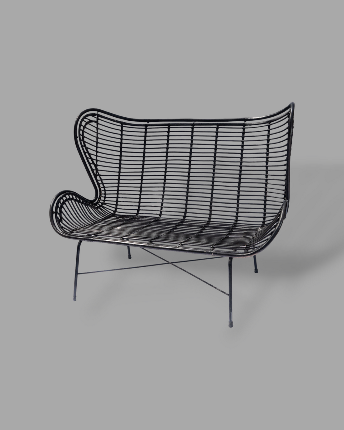 RATTAN SOFA WITH CUSHIONS