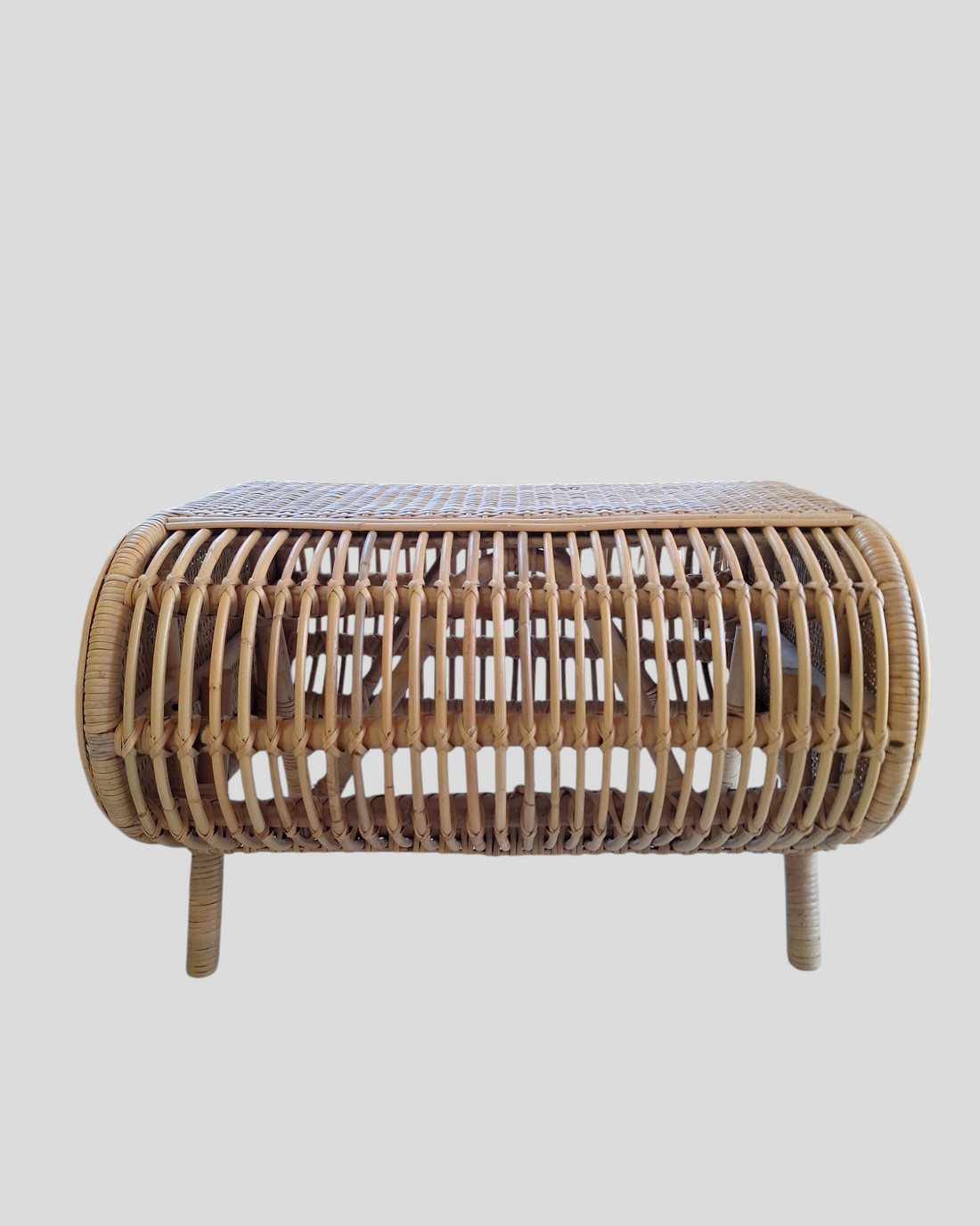 DROP RATTAN STOOL