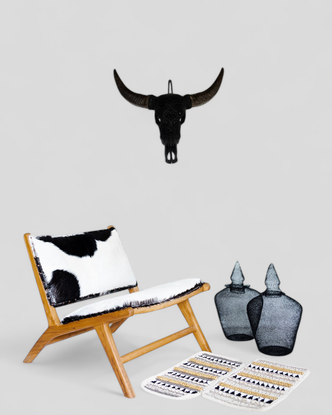 LAZY CALFSKIN ARMCHAIR
