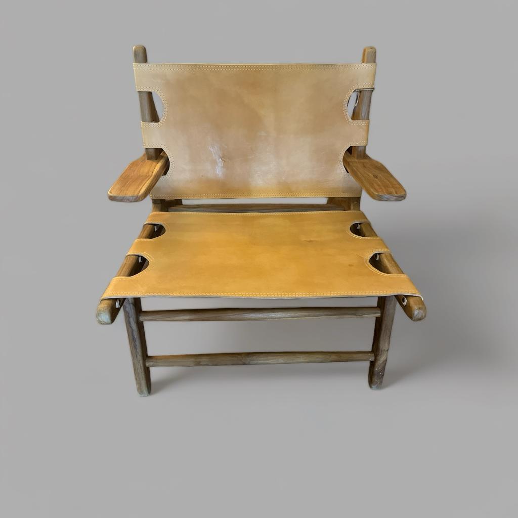 RAJA LEATHER SOFA
