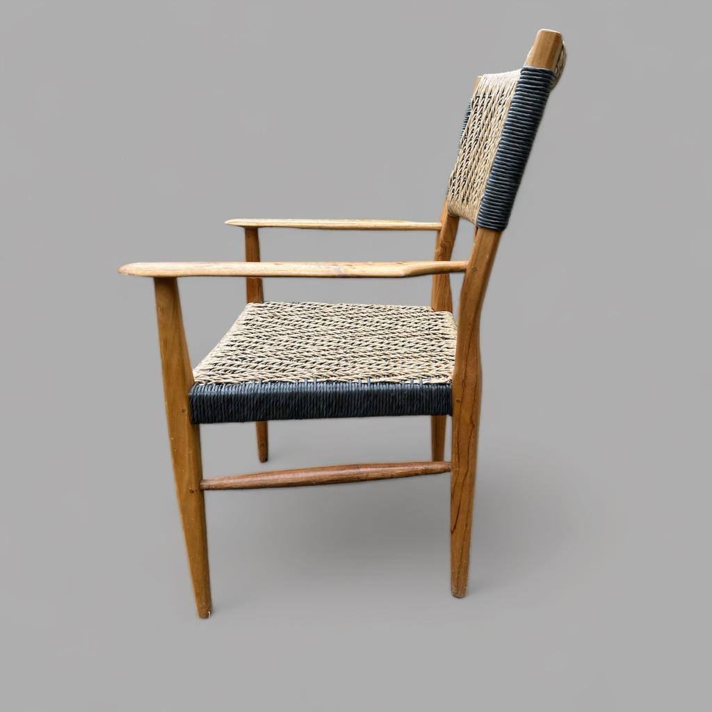 ETHNIC PATTERNED ARM CHAIR