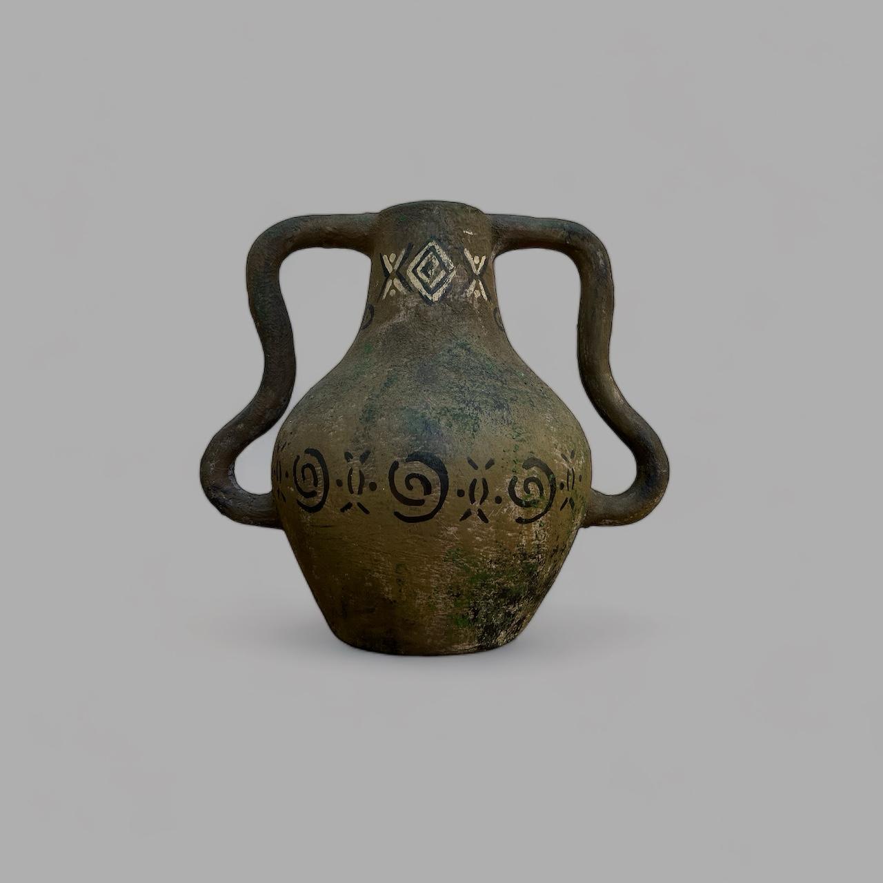 MEDIUM SIZE NARROW NECKED CUBE
