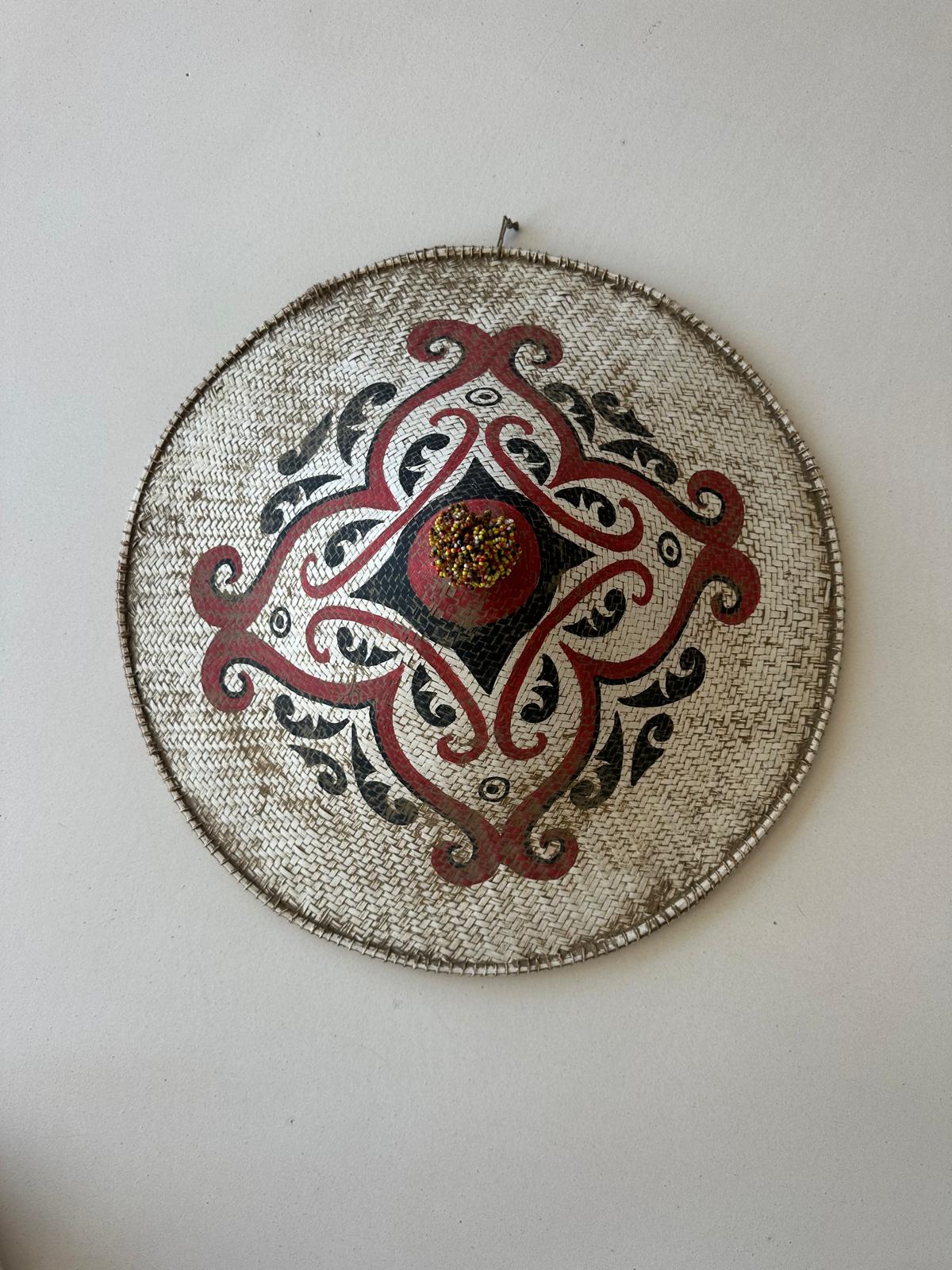 KONİK HASIR DUVAR DEKOR/ŞAPKA 001