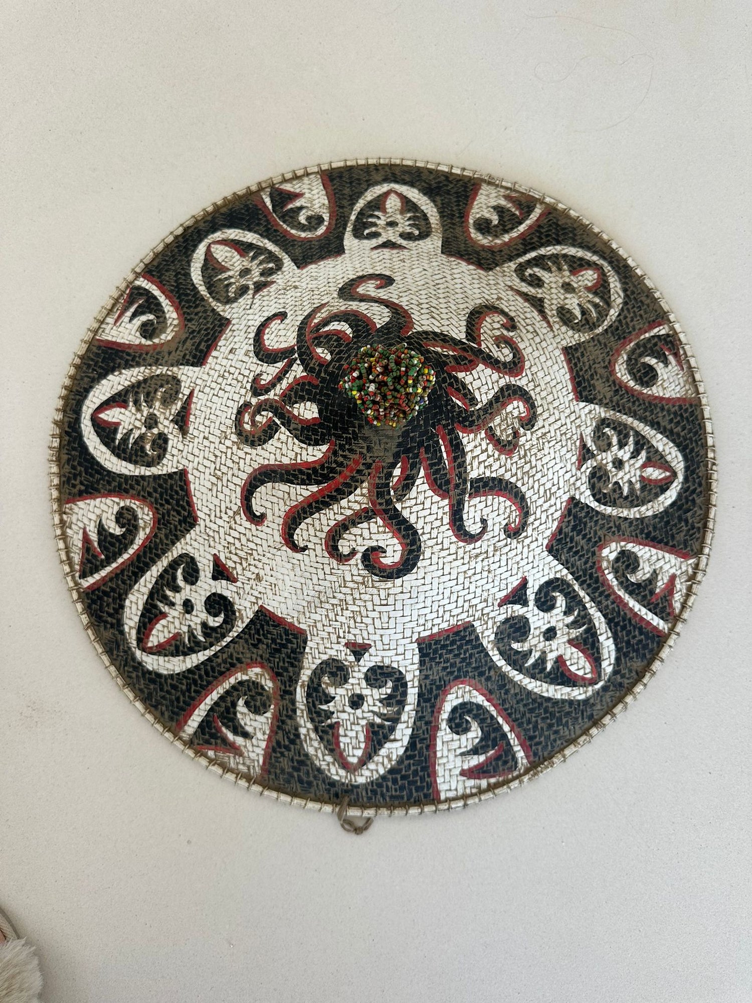 KONİK HASIR DUVAR DEKOR/ŞAPKA 003