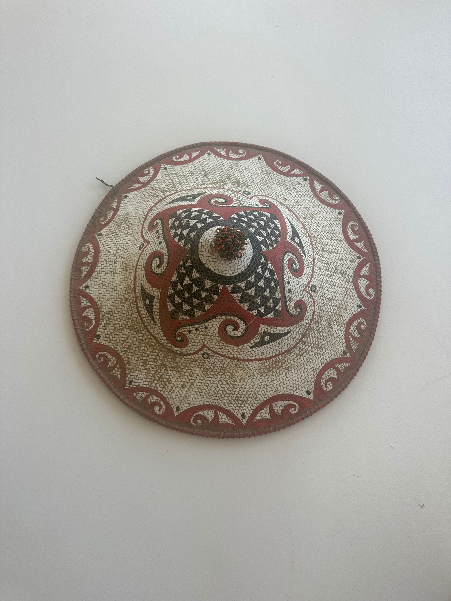 KONİK HASIR DUVAR DEKOR/ŞAPKA 002