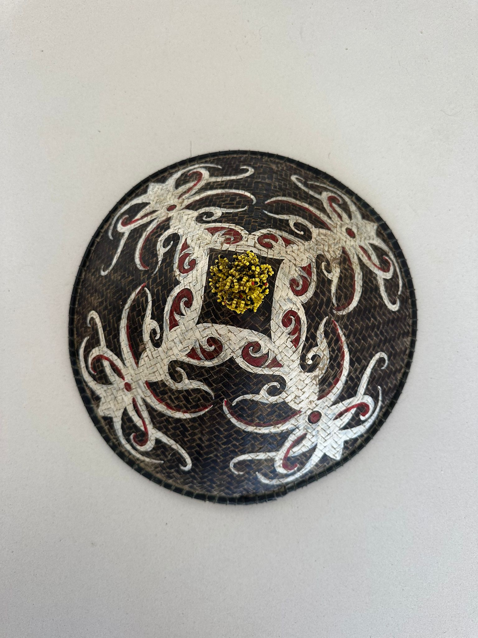 KONİK HASIR DUVAR DEKOR/ŞAPKA 004