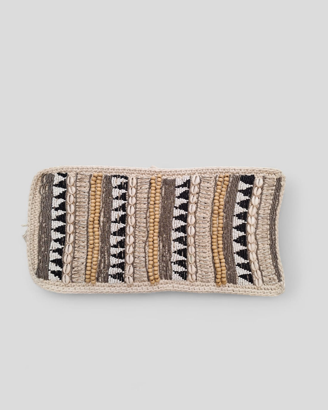 BEADED CUSHION COVER