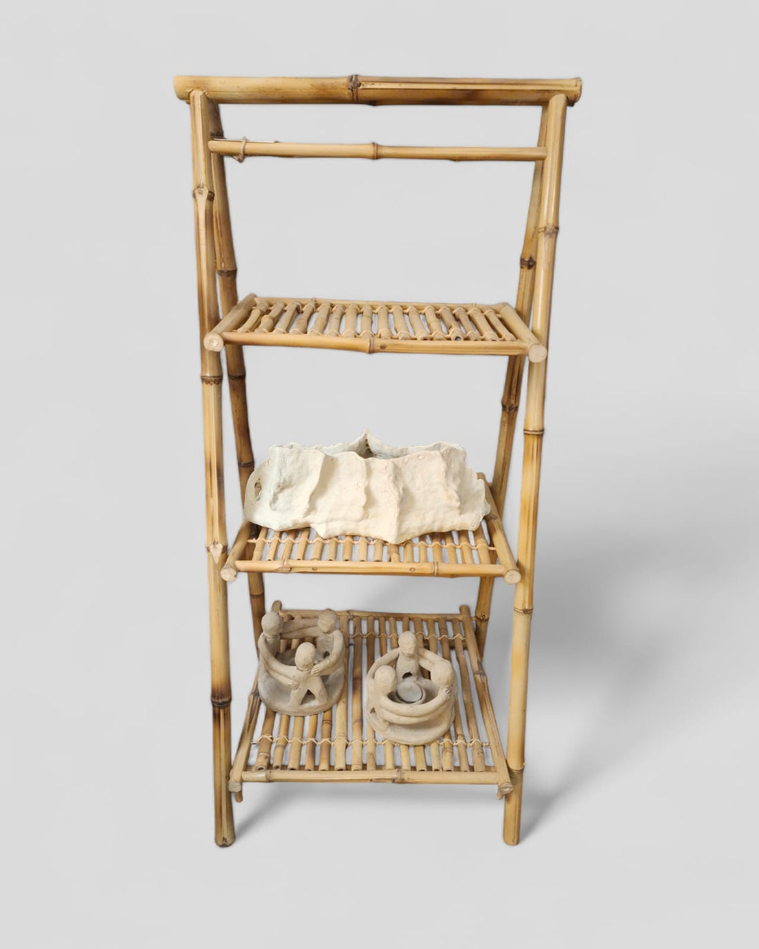 BAMBU MERDİVEN STAND S