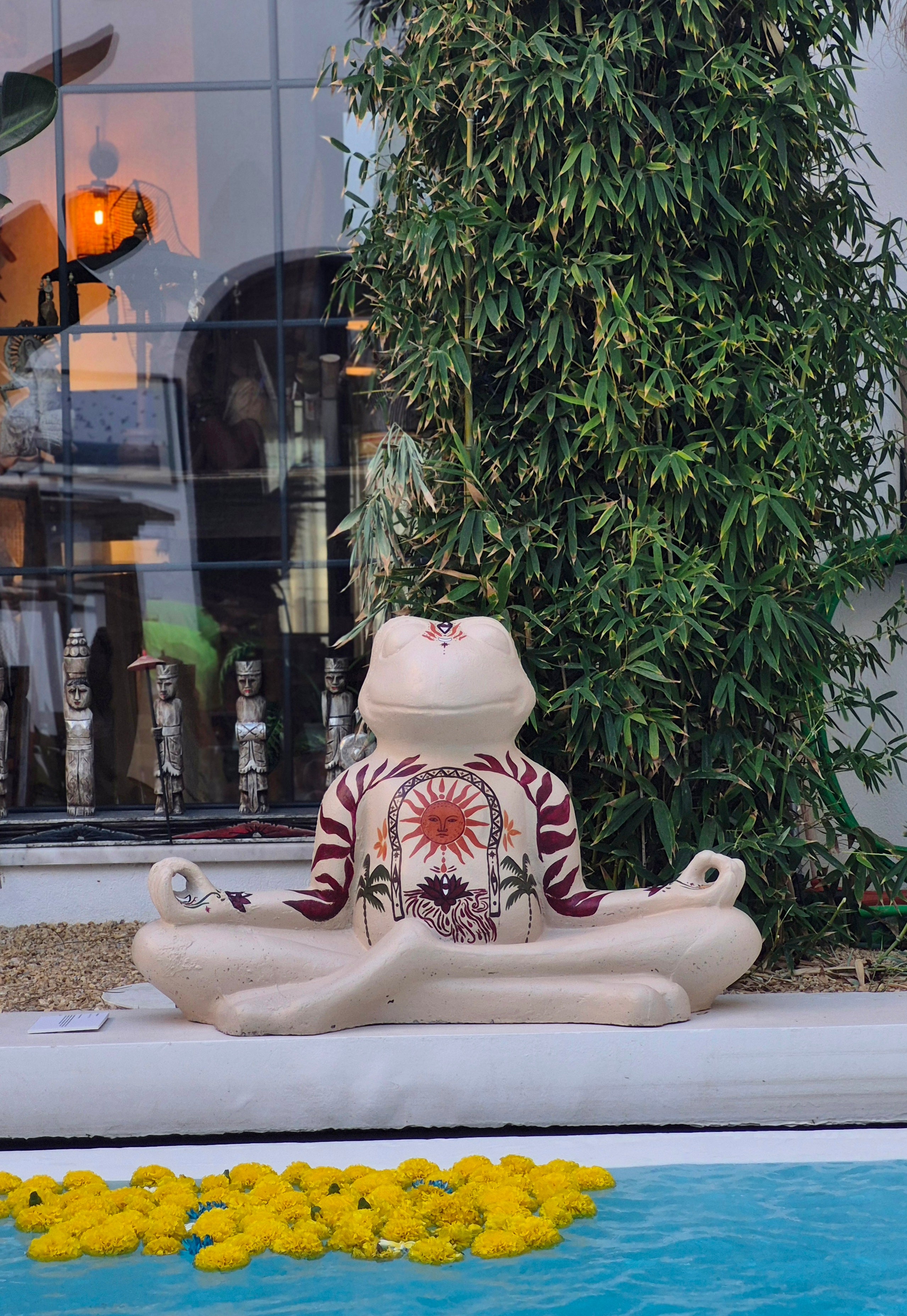 MEDITATION FROG