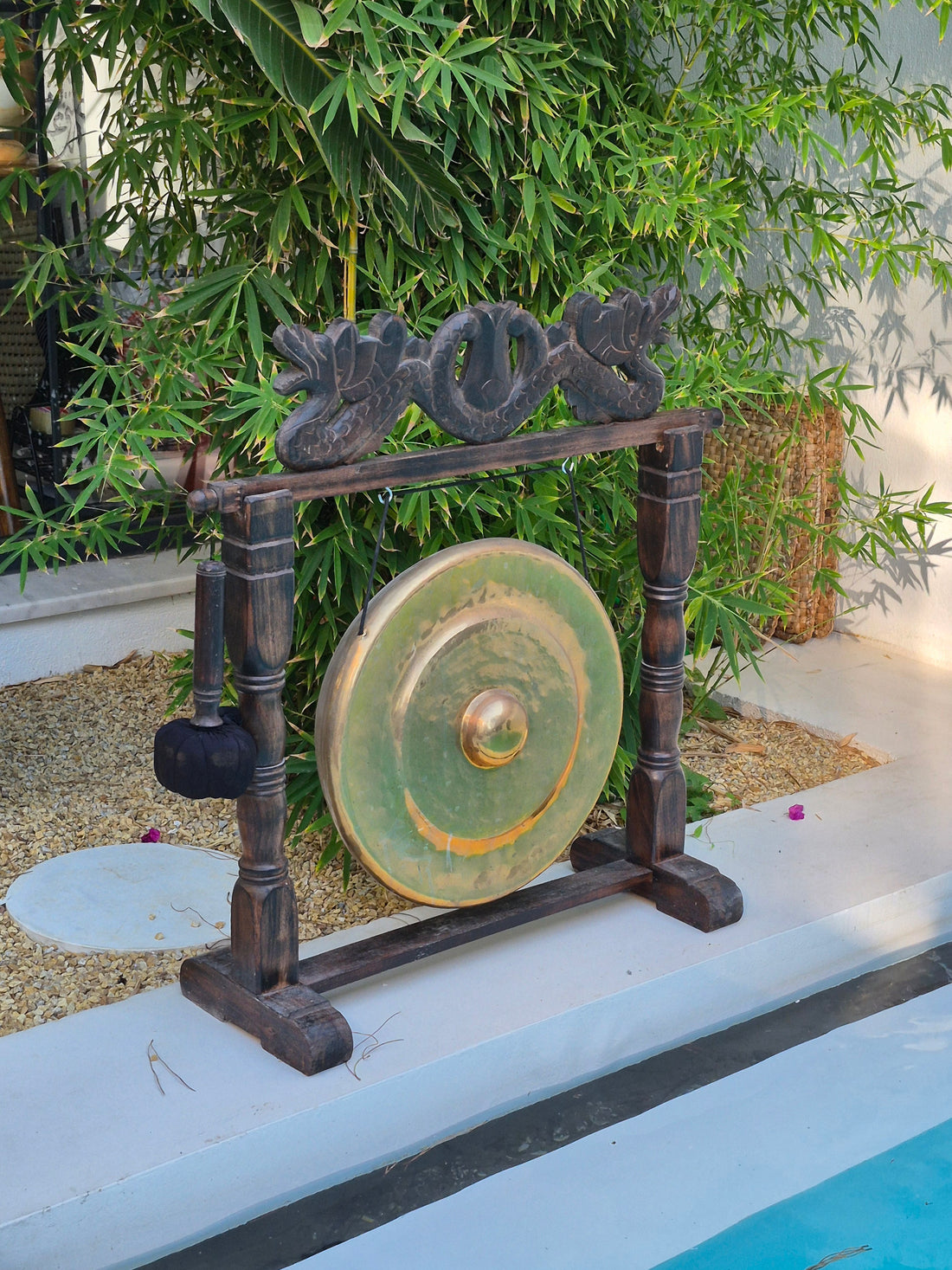 50CM BRASS GONG SET