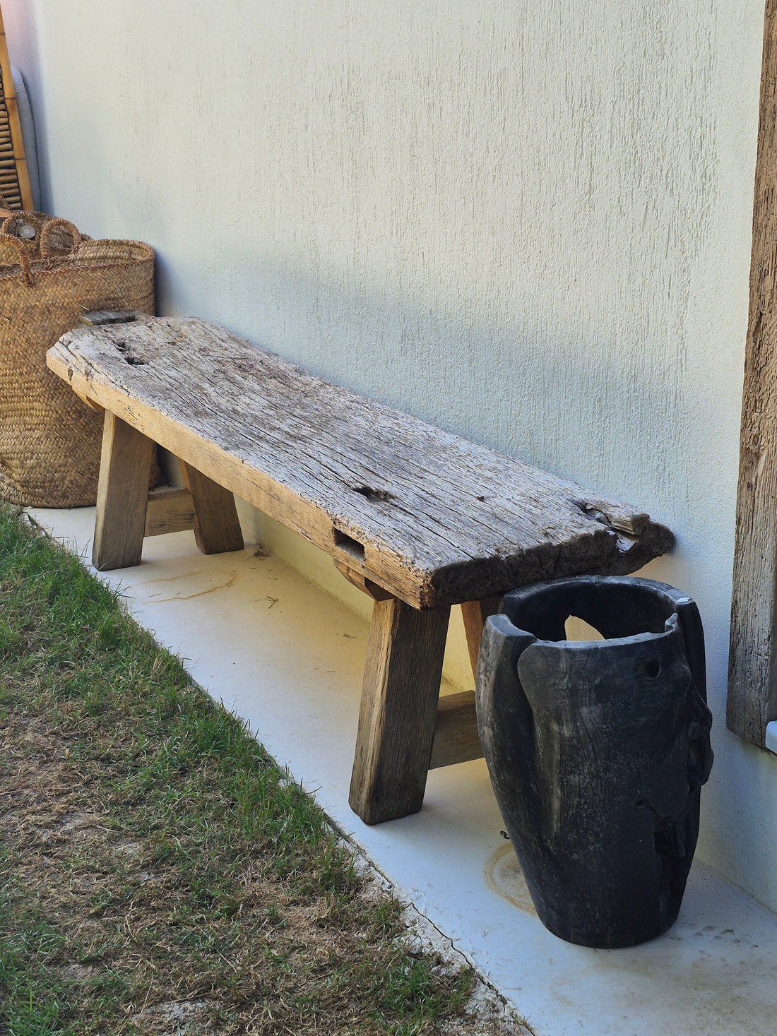RECYCLE TEAK BENCH