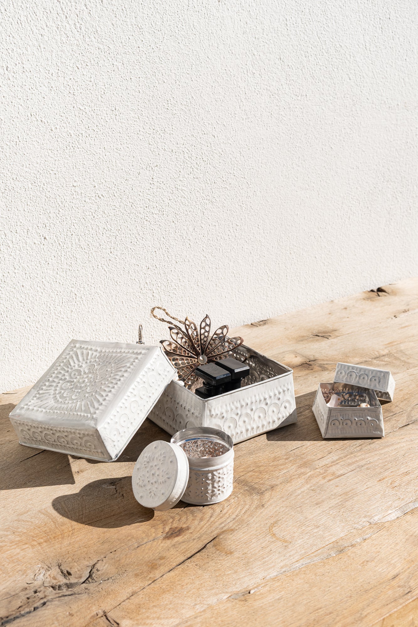 METAL ANTİK KUTU SETİ