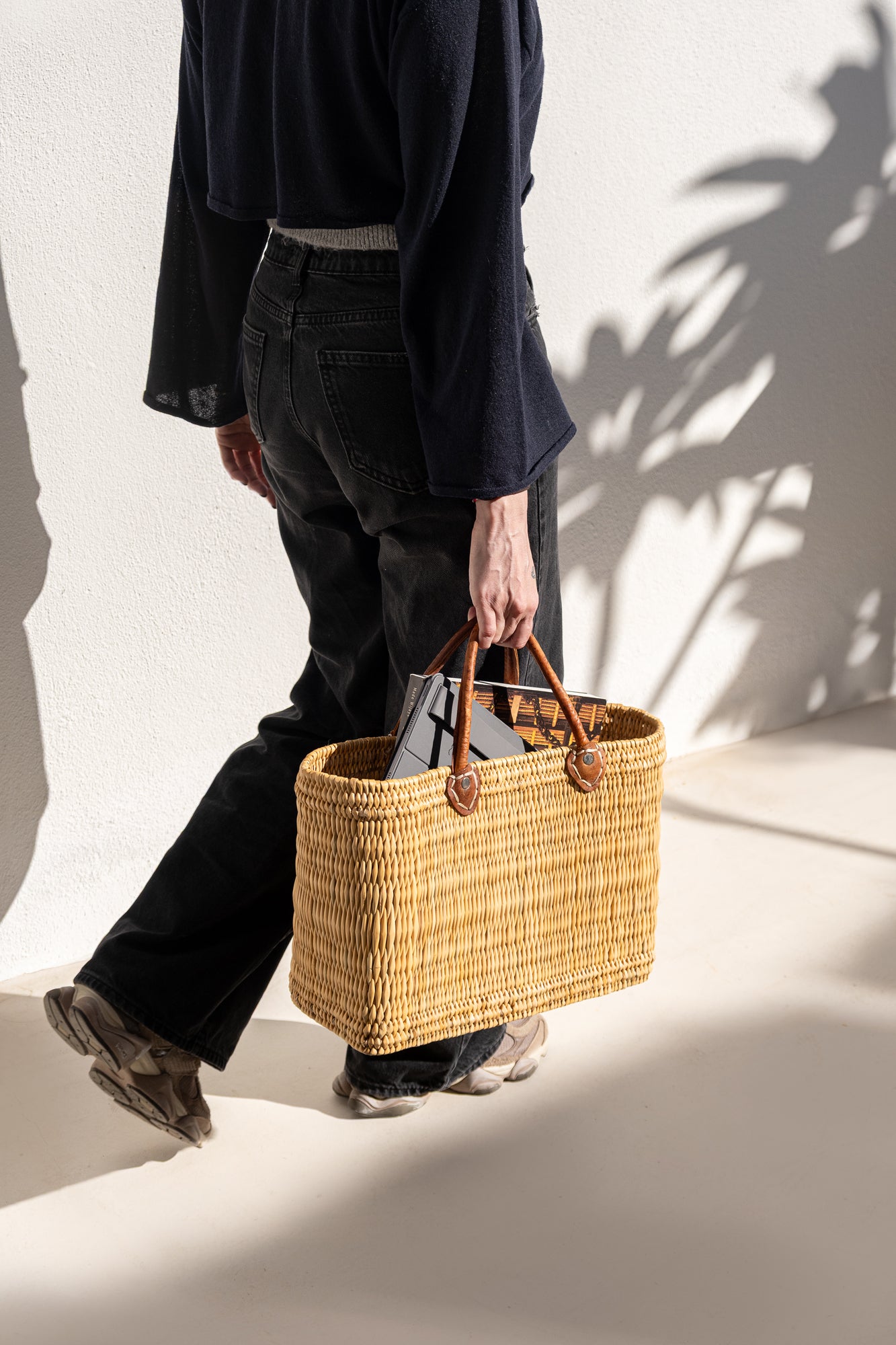 MOROC HASIR ÇANTA NATUREL