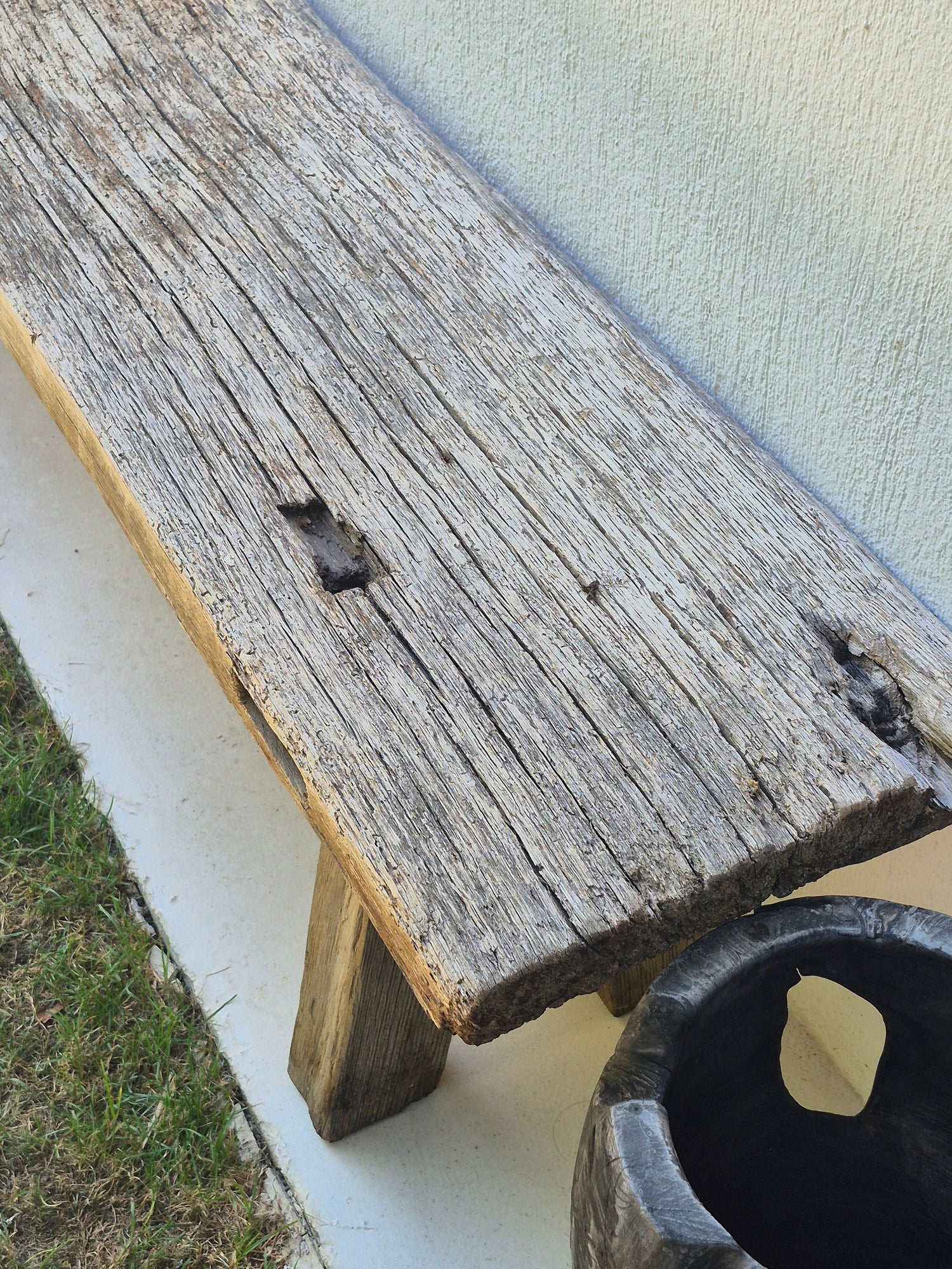 RECYCLE TEAK BENCH