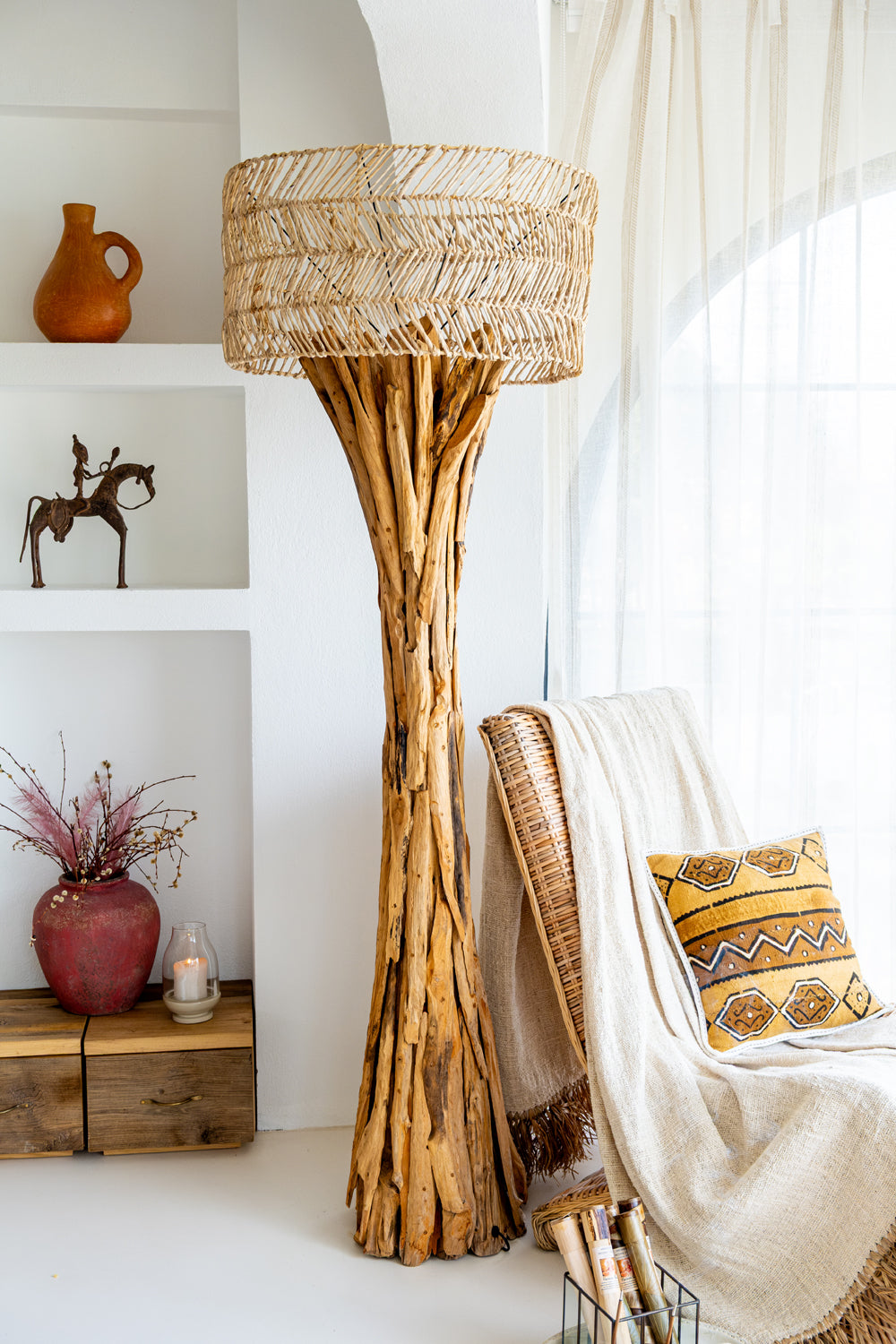 AHŞAP AYAKLI LAMBADER