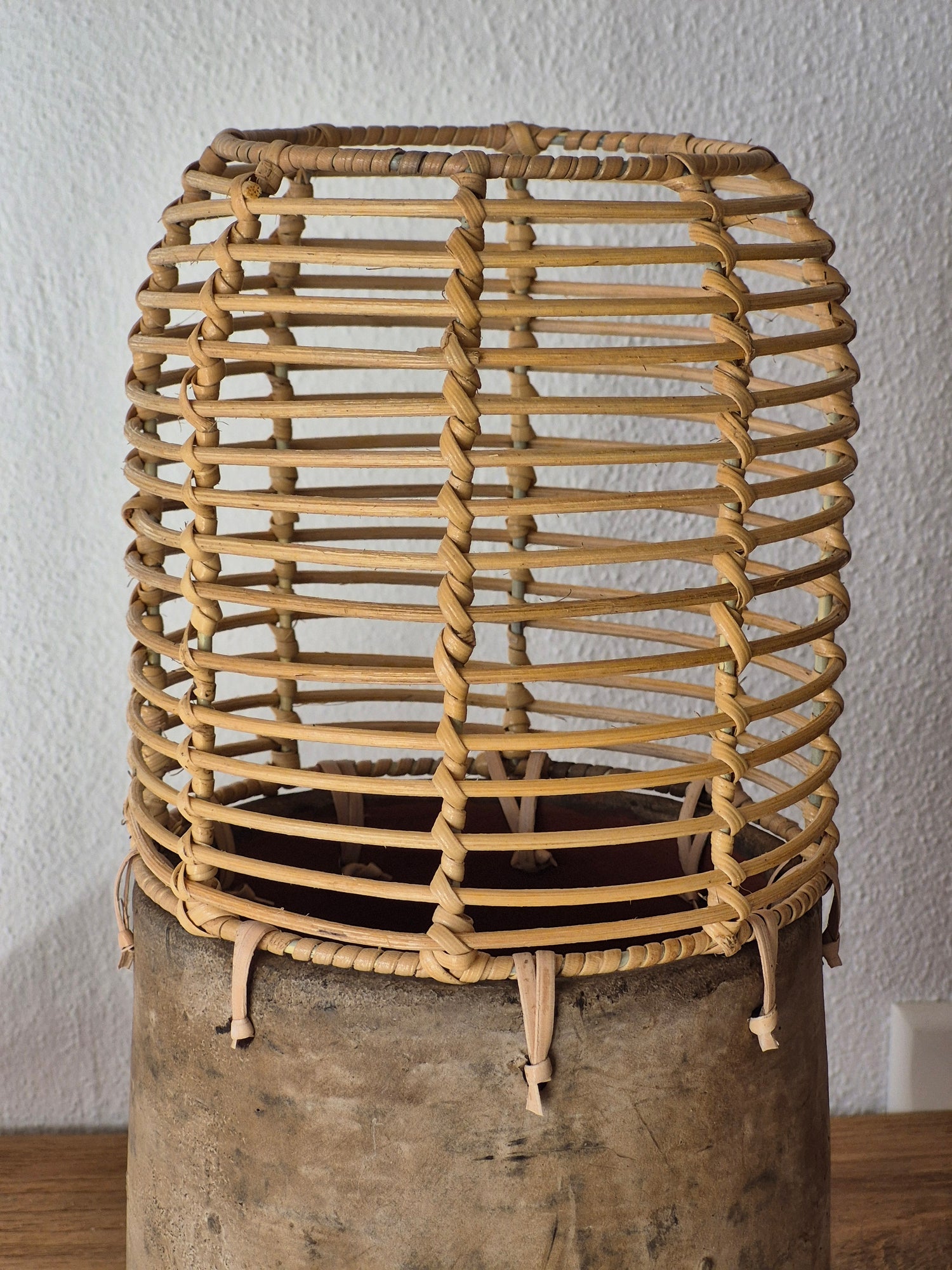 RATTAN SMALL VASE