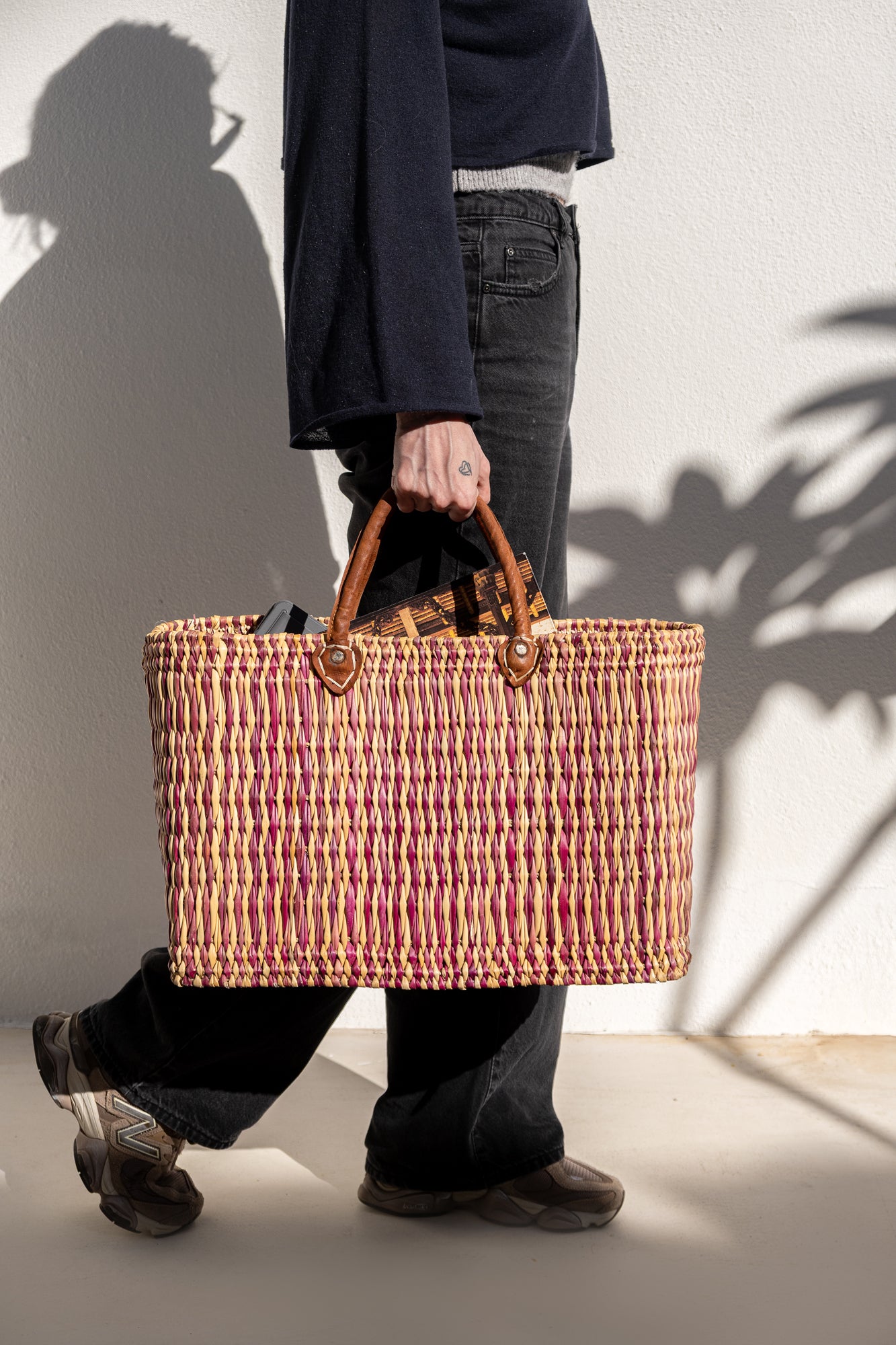 MOROC HASIR ÇANTA RED