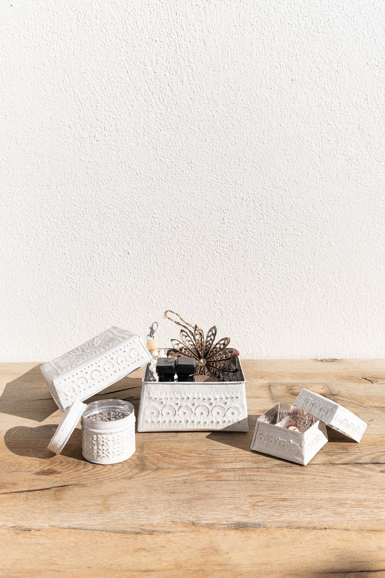 METAL ANTİK KUTU SETİ