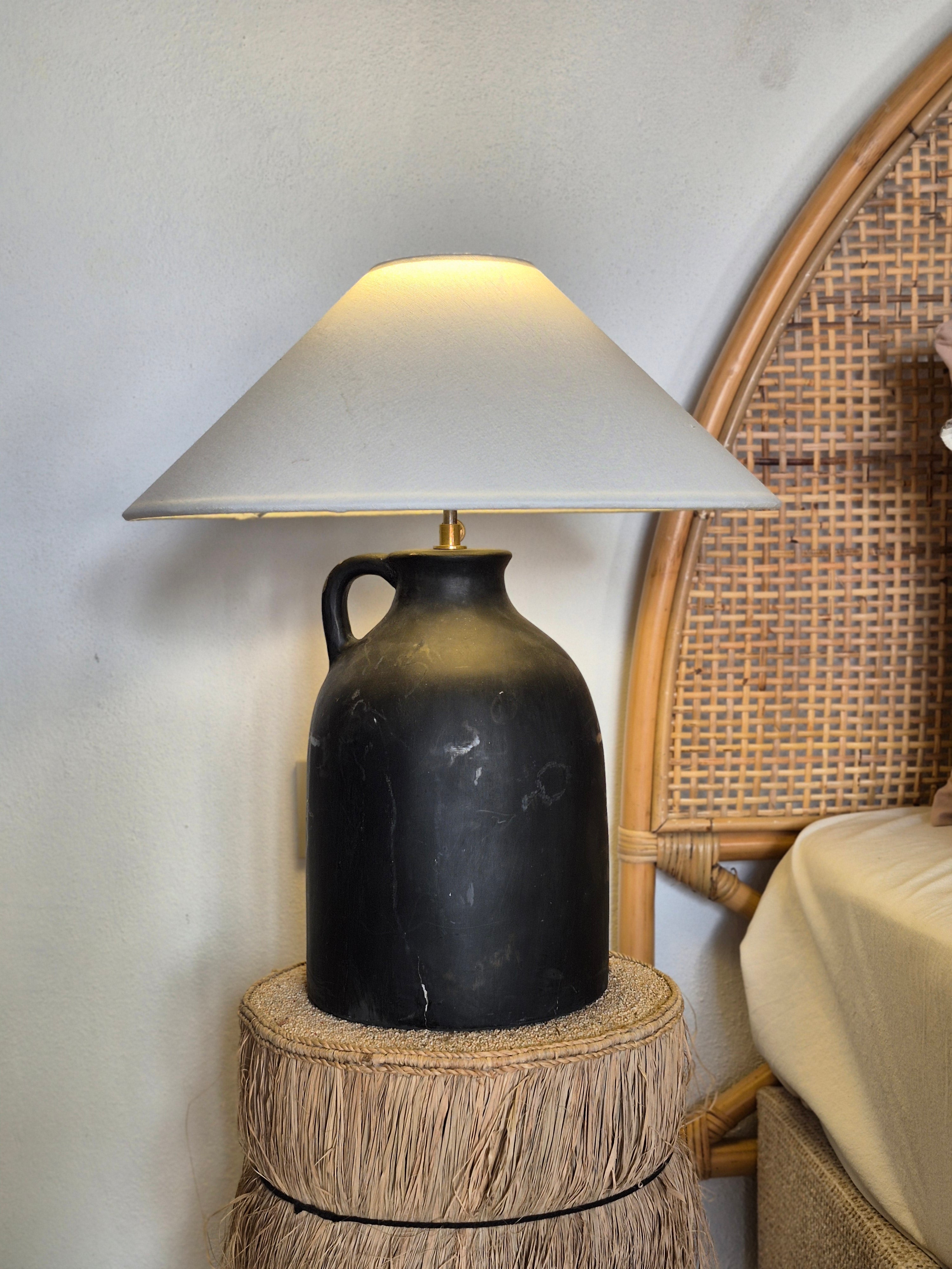 HANDLED LAMPSHADE