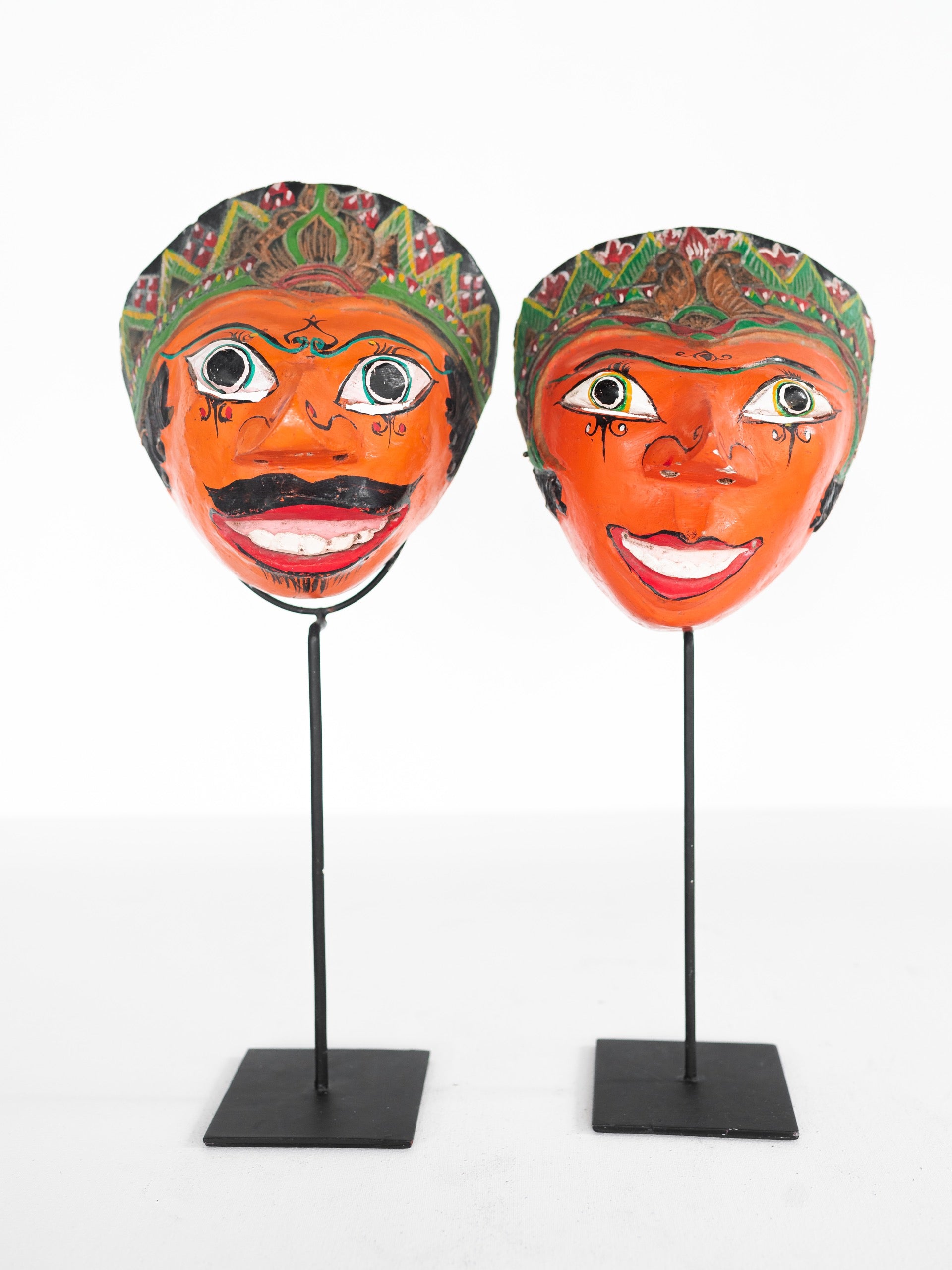 POINTED NOSE MASK ORANGE