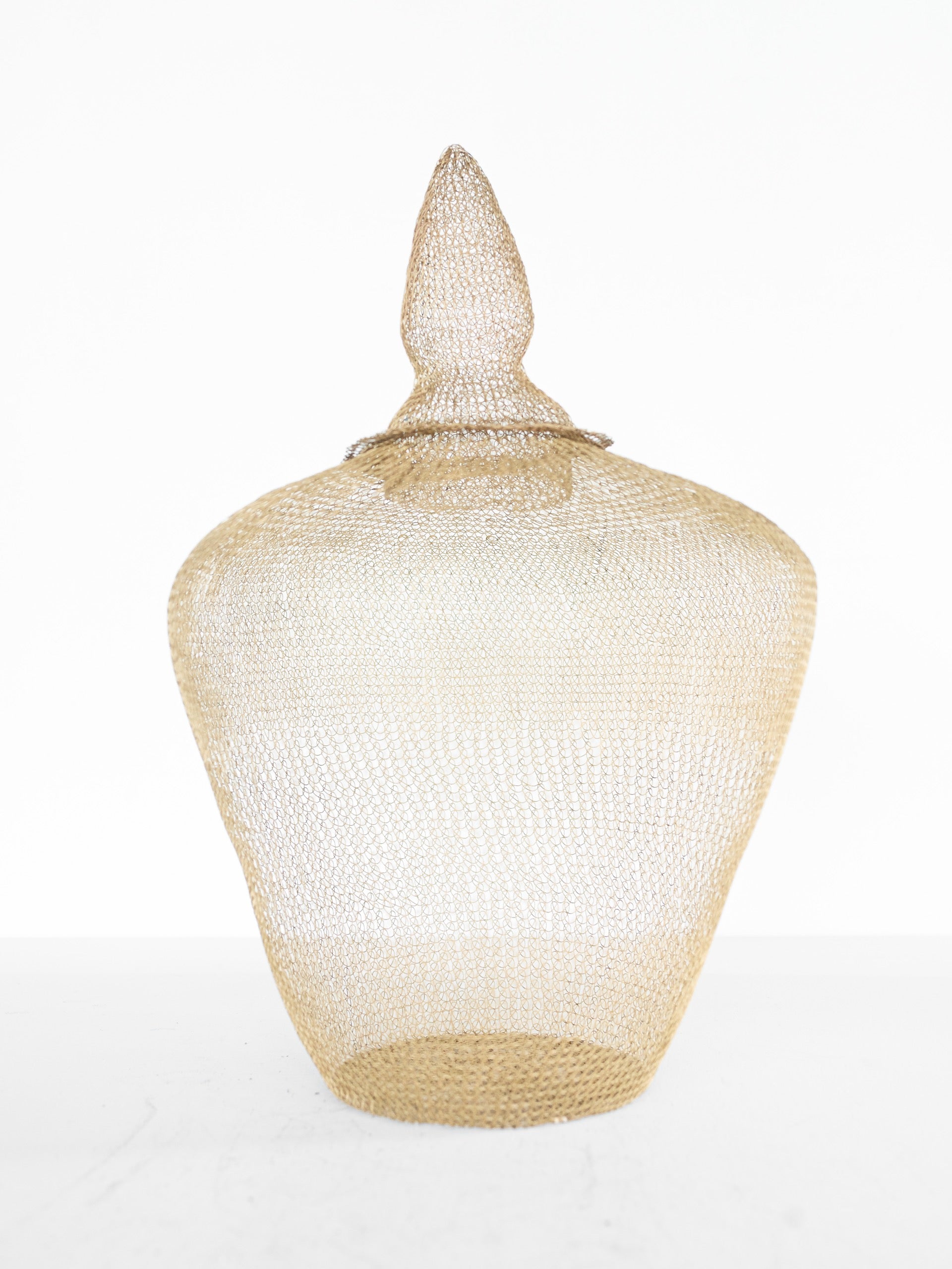 GUCCI GOLD COLOR WIRE VASE M