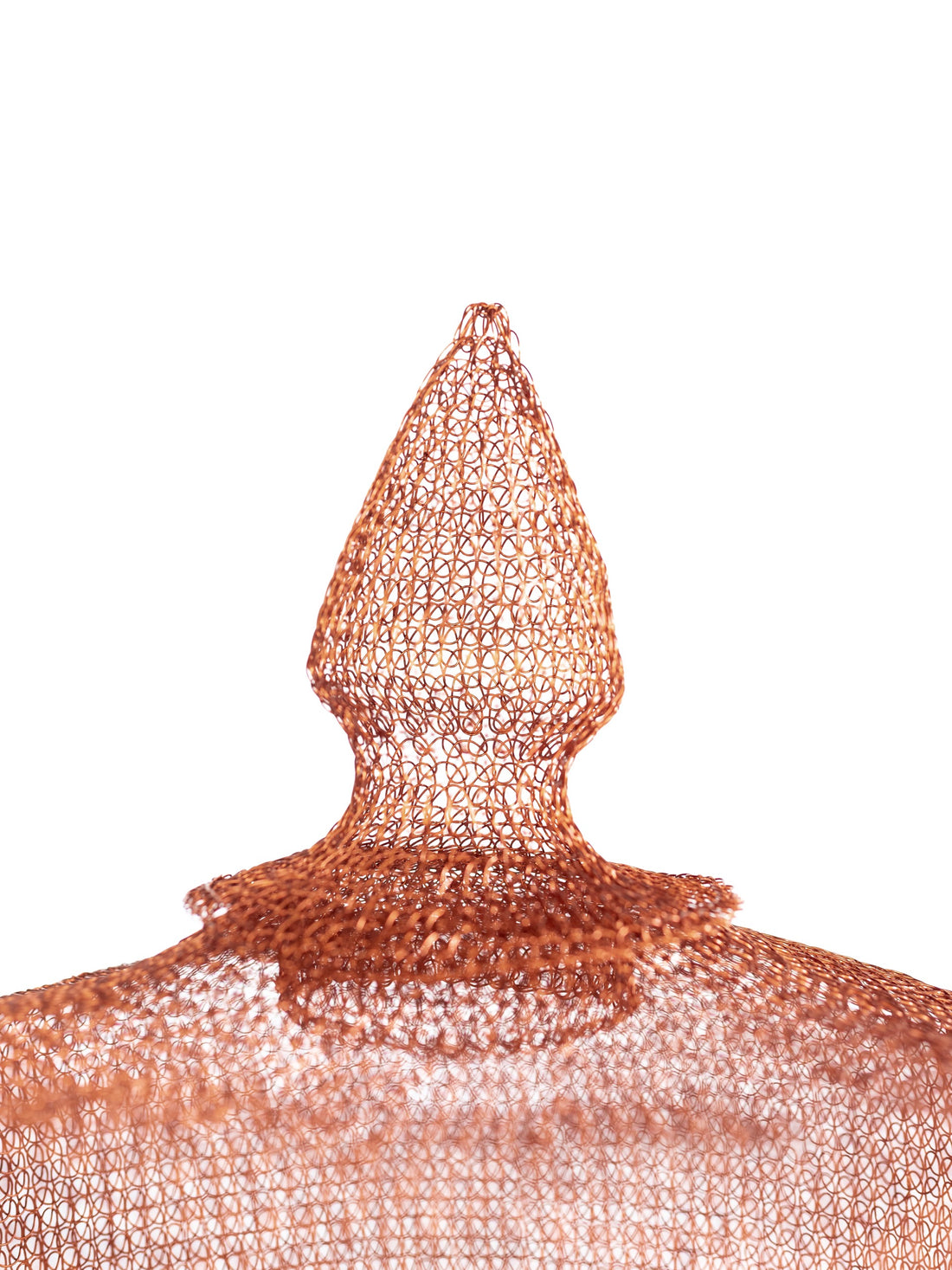 GUCCI COPPER COLOR WIRE VASE M