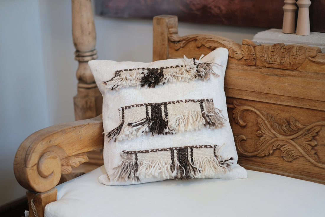 HANDWOVEN COTTON TASTE PILLOWCASE