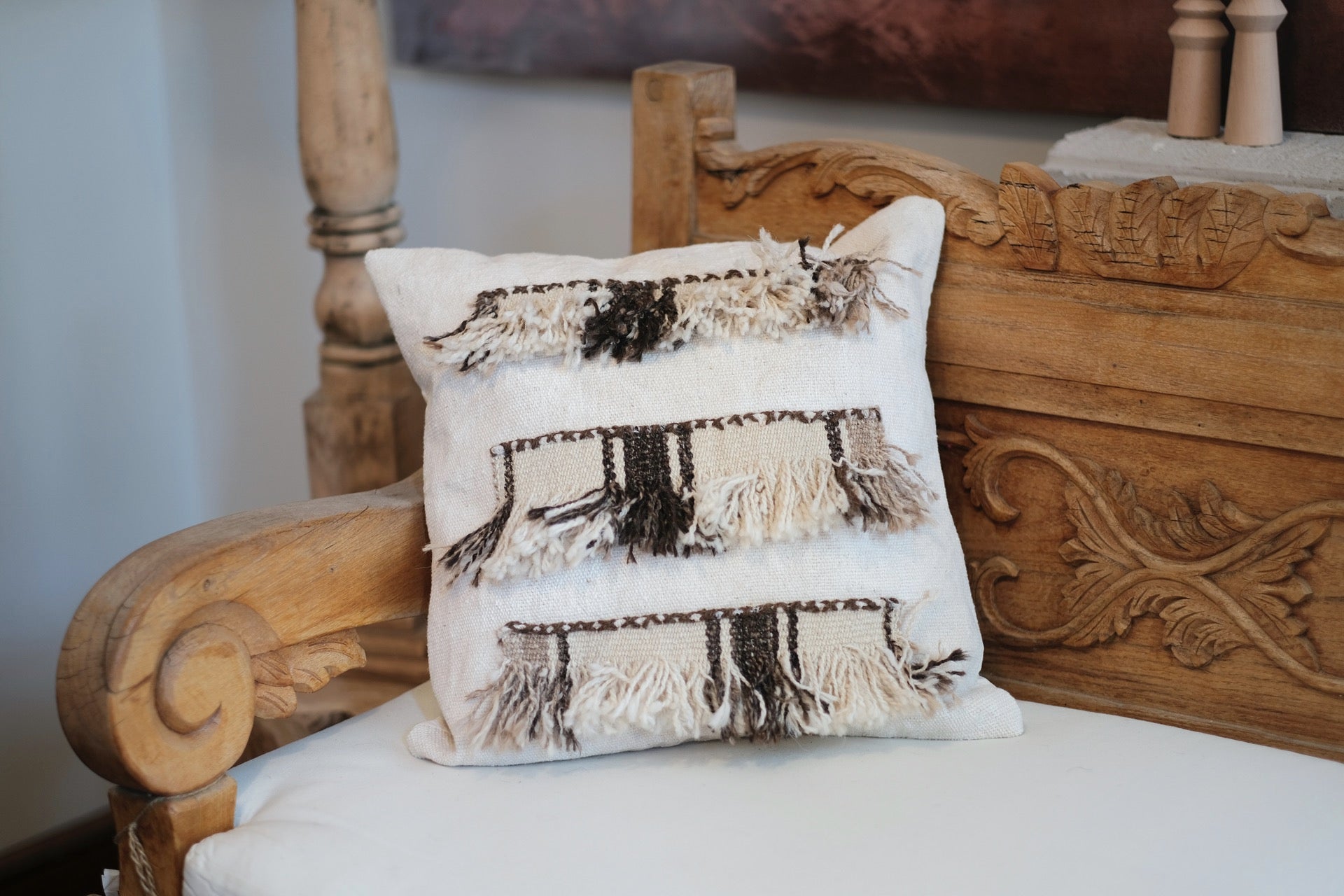 HANDWOVEN COTTON TASTE PILLOWCASE