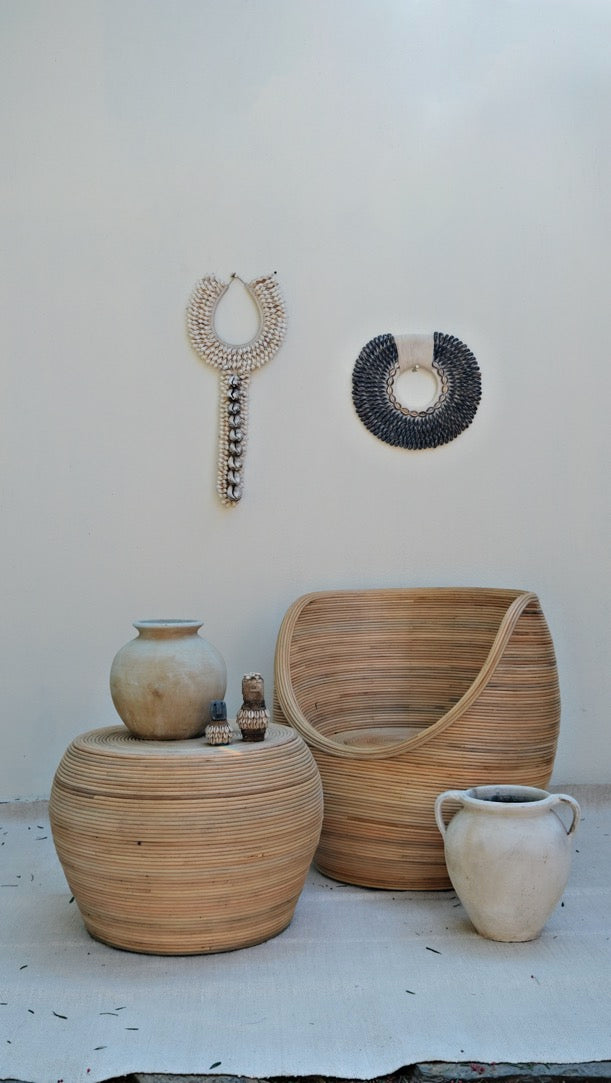 RATTAN TOP SOFA