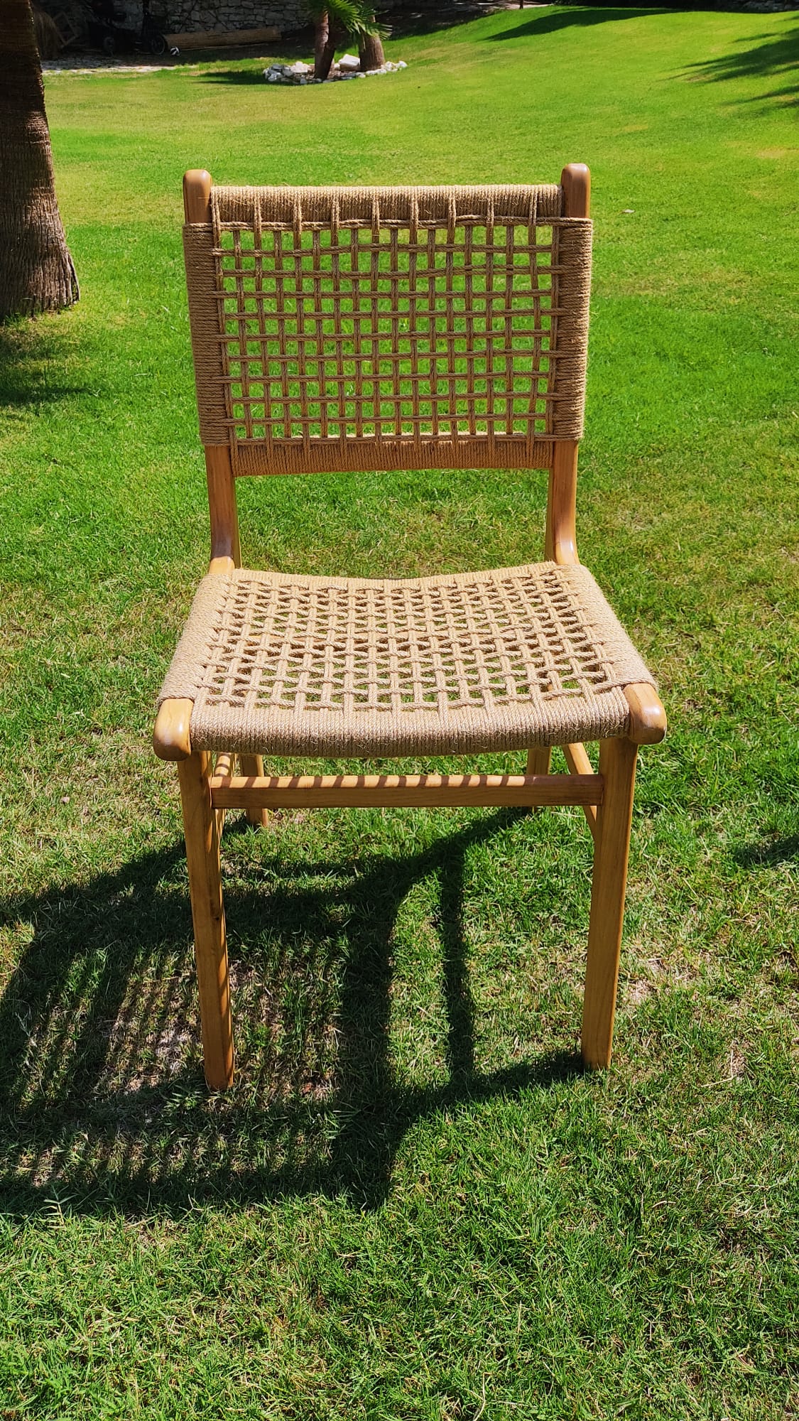 AZUR JUT ROPE NET CHAIR
